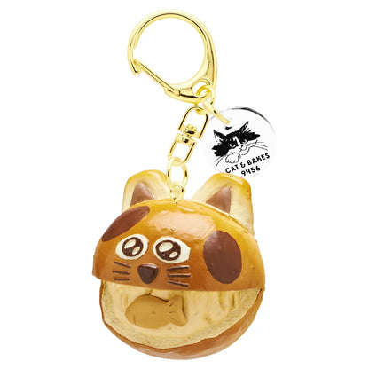Capsule Foundation Doraneko Bread Mascot Keychain