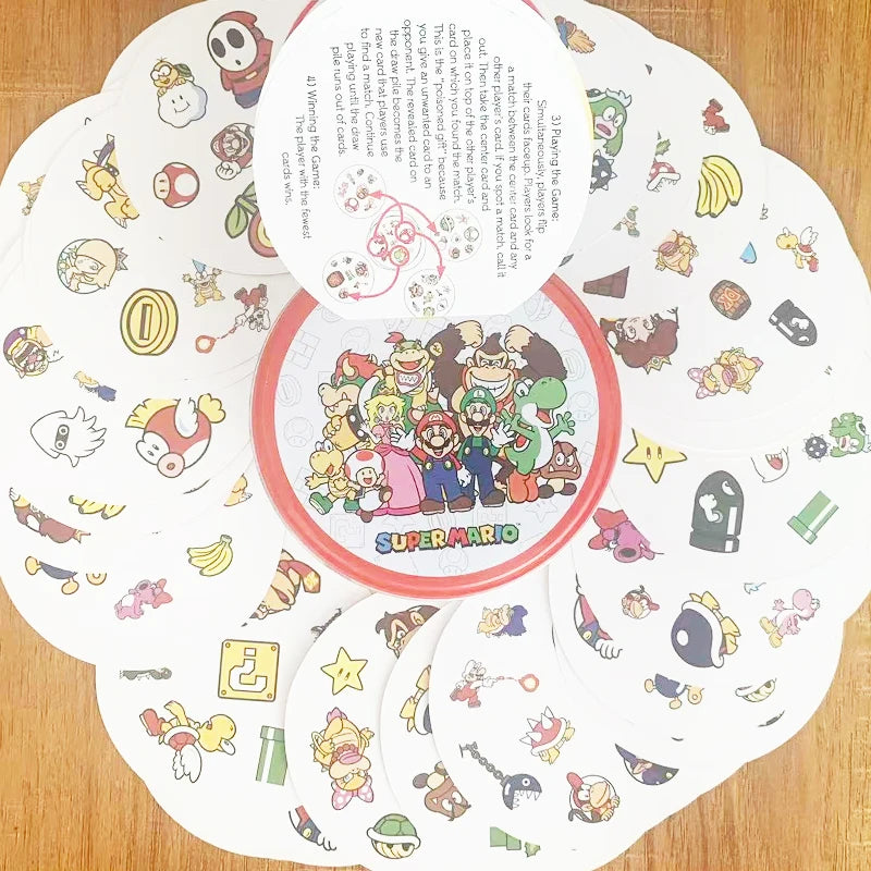 Super Mario Speed Card Game