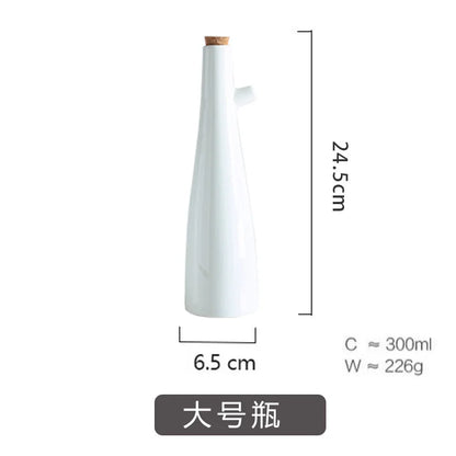 Minimalist Ceramic Condiment Bottle