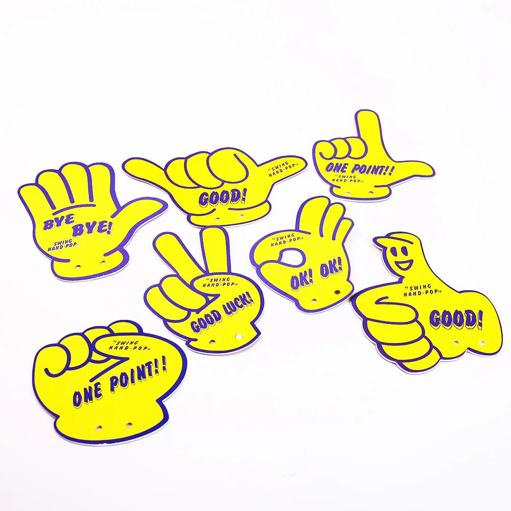 JDM “SWING HAND-POP” Lemon Scented Waving Air Freshener