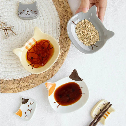 Ceramic Cat Dish