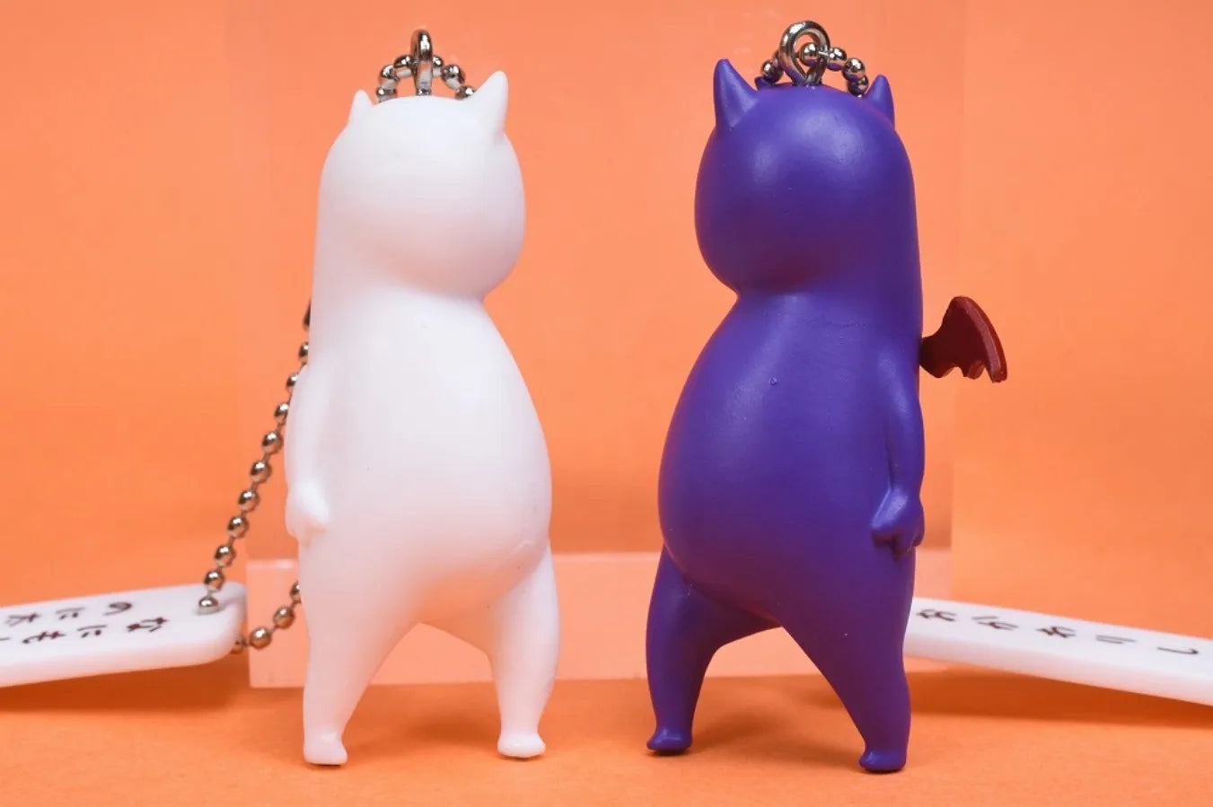 Toys cabin capsule toys kawaii Kooriyama Mini Figure Keychain failed to lose weight cat Getting Fat Neko ballchain pendant