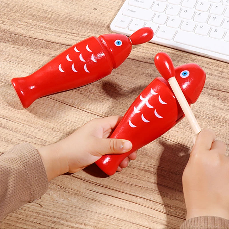 Wooden Fish Percussion Instrument