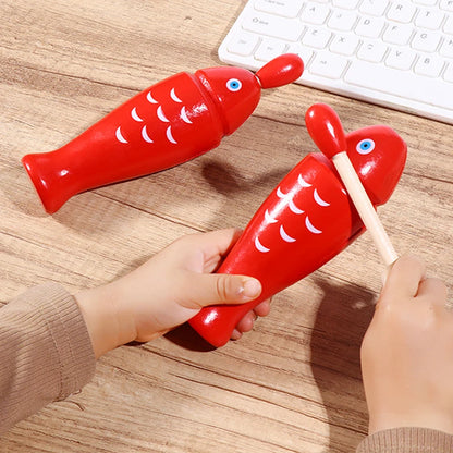 Wooden Fish Percussion Instrument