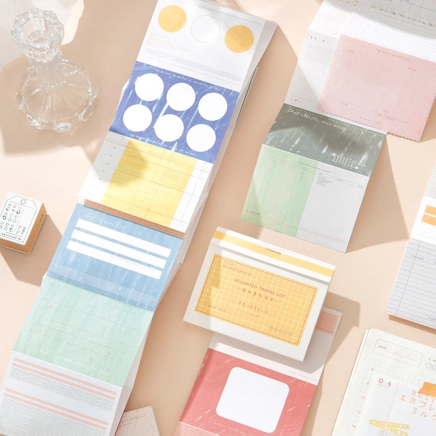 Journal GO 30 Sheet Folding Memo Pads