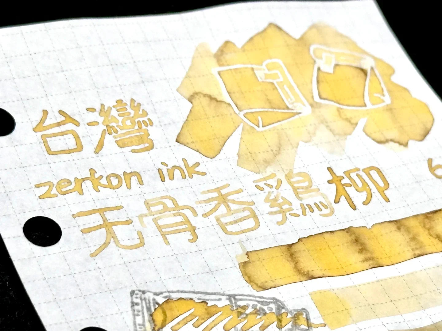 Zerkon’s Ink 台灣無骨香雞柳 (Taiwanese Boneless Crispy Chicken Strips) Themed Ink Bottle