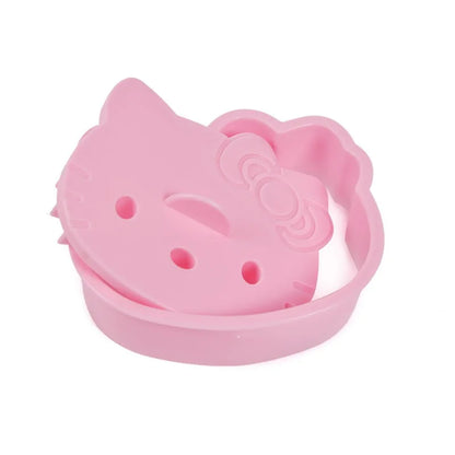 kawaii Hello Kitty Breakfast Sandwich Mold Anime KT Cartoon Bread Biscuit Embosser Cake Tool Diy Making Mold Kitchen Accessories