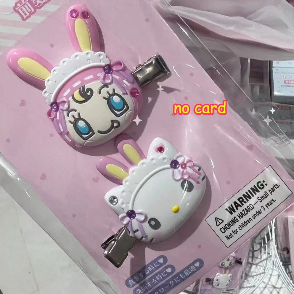 New Sanri Charmmy Kitty Hair Clips Cartoon Decor Barrette Clip Fashion Women Seamless Bangs Clip Cute Duckbill Clip for Party