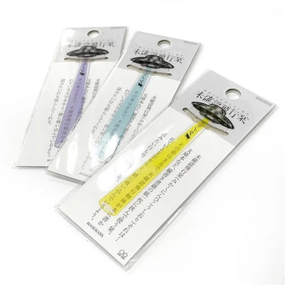 Sun-Star Transparent UFO Bookmark