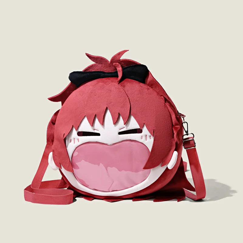 Madoka Magica Sakura Kyouko Big Mouth Ita Backpack