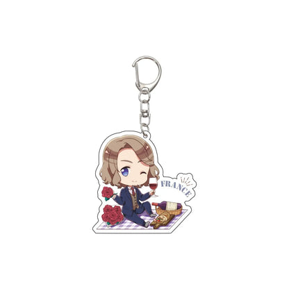 Hetalia Acrylic  Keychain