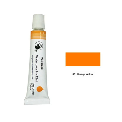 Marie's 36 Colors Watercolor Paint Set 12ml Aluminum Tube Single Refill Pigment for Artist Hand Painting Art Drawing Supplies