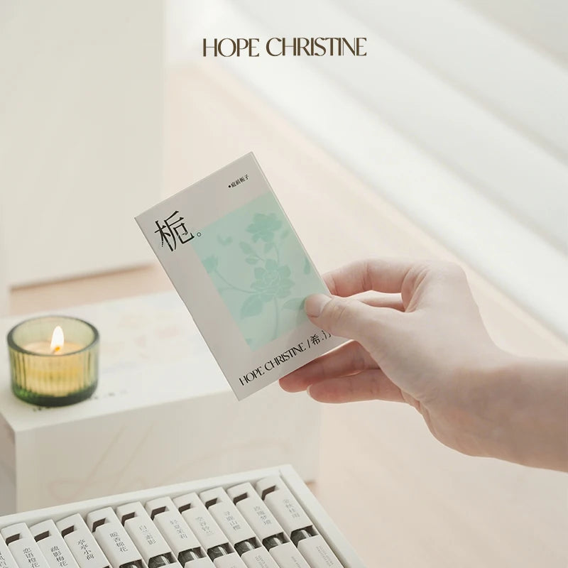 HOPE CHRISTINE Original Brand Mini Perfume 5ml Gift Set Cotton Cherry Blossom Lotus Osmanthus Long Lasting Light Woman Fragrance