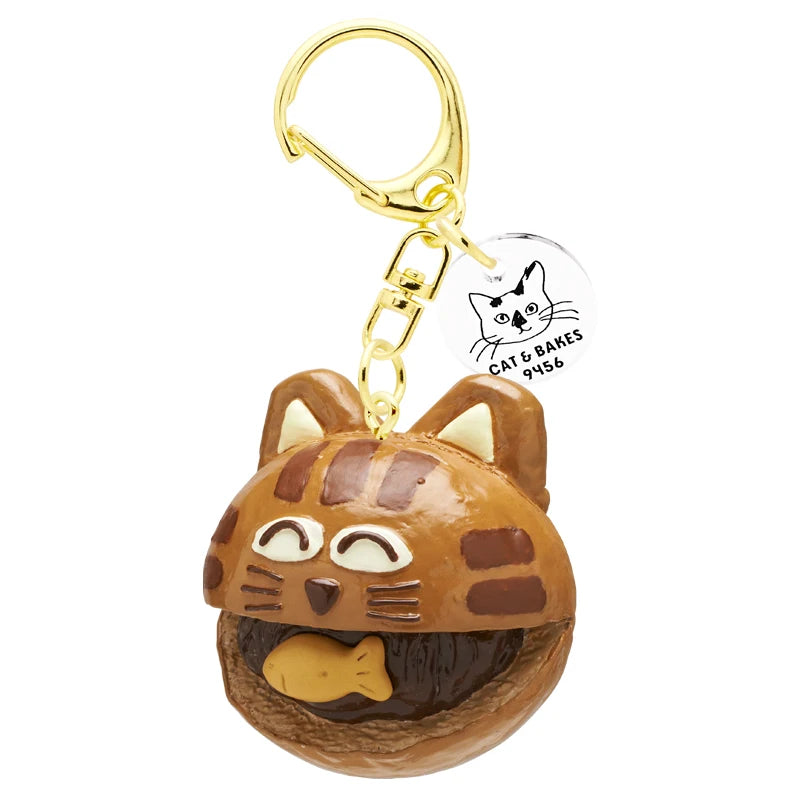 Capsule Foundation Doraneko Bread Mascot Keychain
