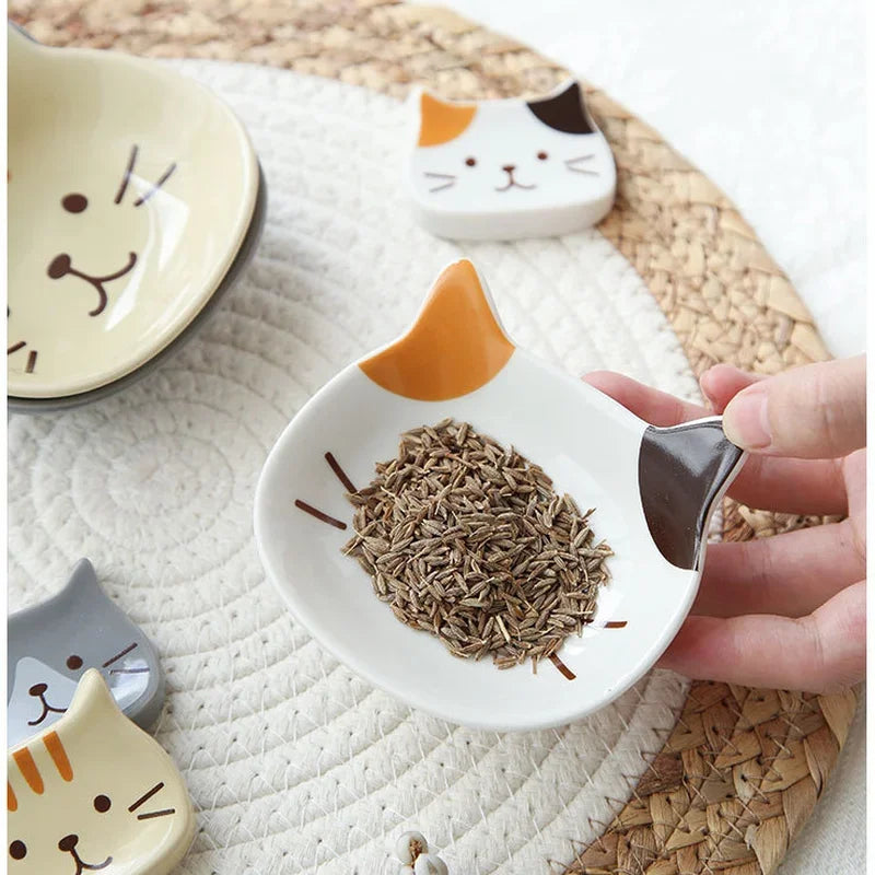 Ceramic Cat Dish
