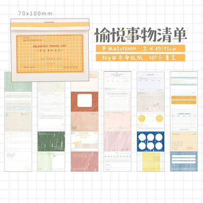 Journal GO 30 Sheet Folding Memo Pads