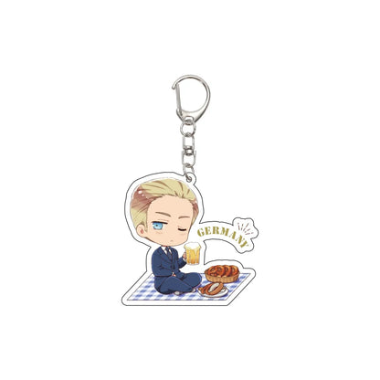 Hetalia Acrylic  Keychain