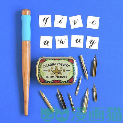 Japan TACHIKAWA T25 T36 T40 Cartoon Penholder Calligraphy Dip Pen Tool with Pen Cap