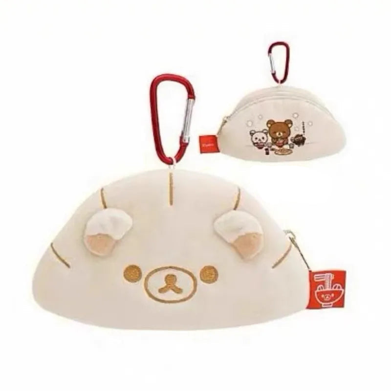 San-X Sumikko Gurashi or Rilakkuma Face Dumpling Coin Plush
