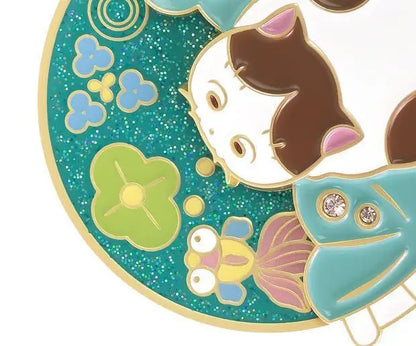 故宫淘宝 (Forbidden City Taobao) 360° Turning Palace Cat Keychain