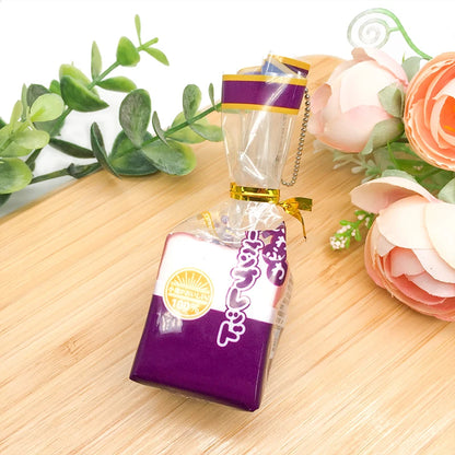 Soft Bread Keychain Taiwan Simulation Toast Bread Keychain Milk Flavor PU Foam Slow Rebound Squeezable Joyful Decoration