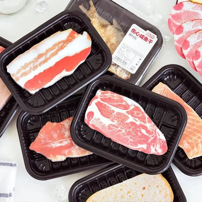 CHUGU 50 Sheet Hyper-Realistic Pack of Meat Memo Pad