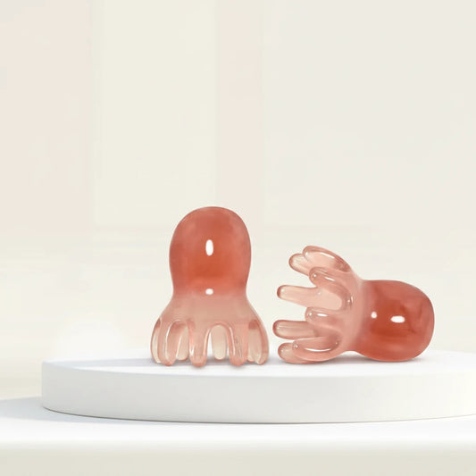 Resin Octopus Scalp Massage Comb