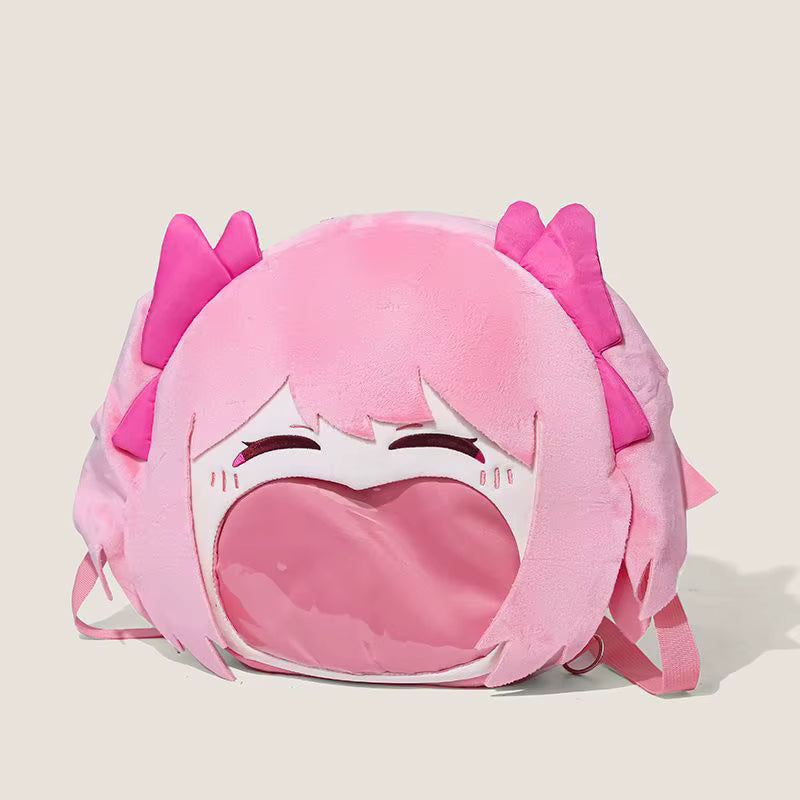 Madoka Magica Madoka Kaname Big Mouth Ita Backpack