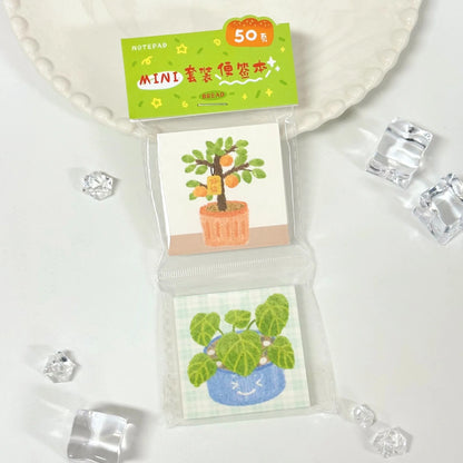 100 Sheet Spring Themed Non-Adhesive Memo Pad Pack of 2