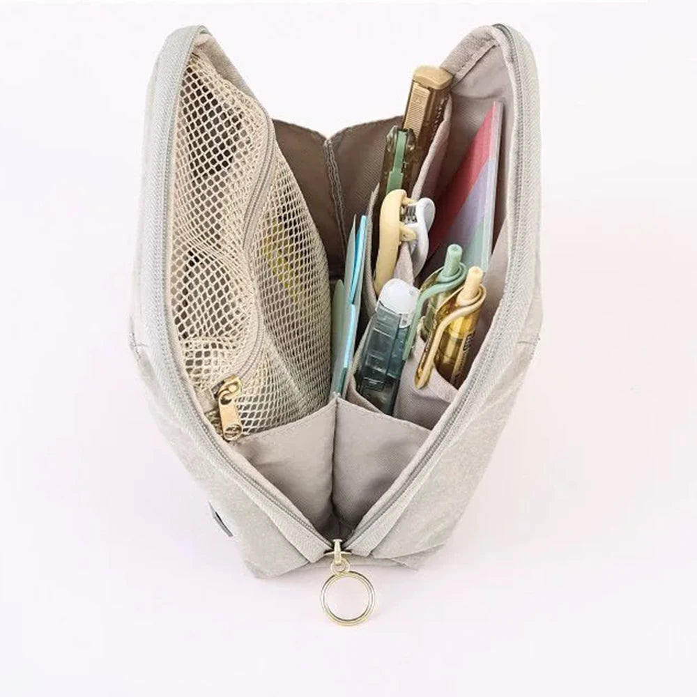 KOKUYO Campus Standing Pencil Case with Opening Shell