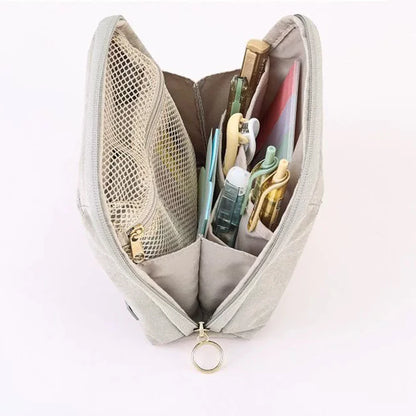 KOKUYO Campus Standing Pencil Case with Opening Shell