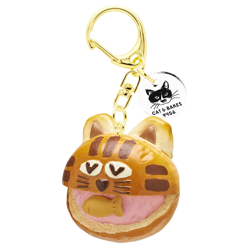 Capsule Foundation Doraneko Bread Mascot Keychain