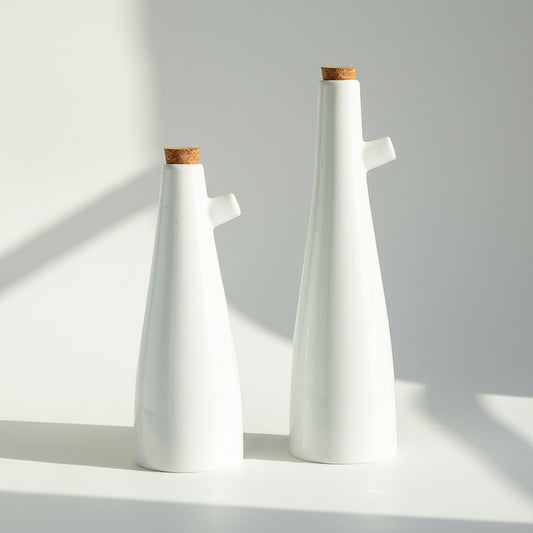 Minimalist Ceramic Condiment Bottle