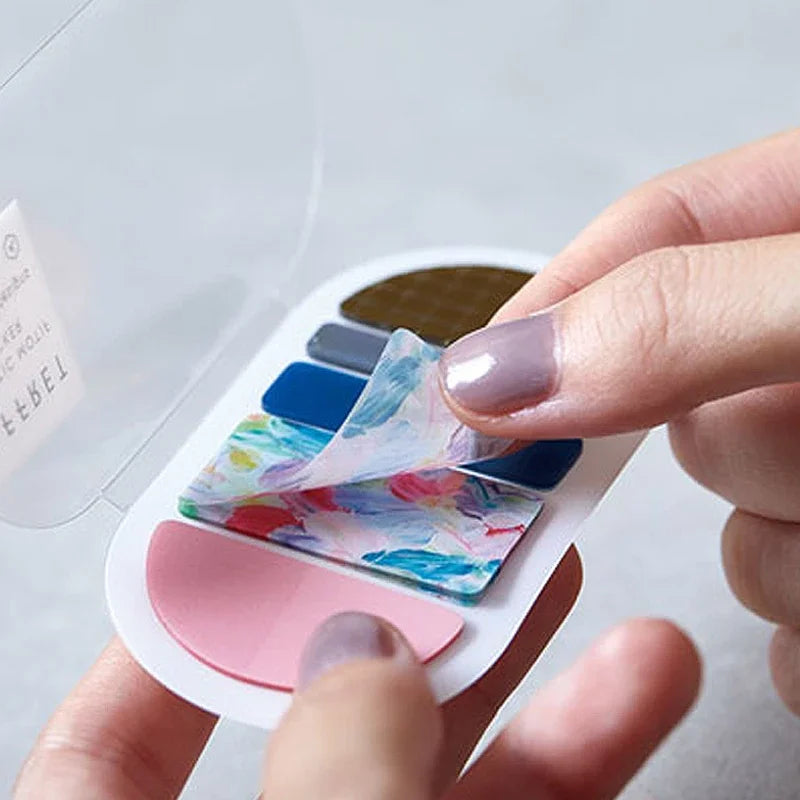 Kingjim COFFRET Makeup Palette Inspired Sticker Pack