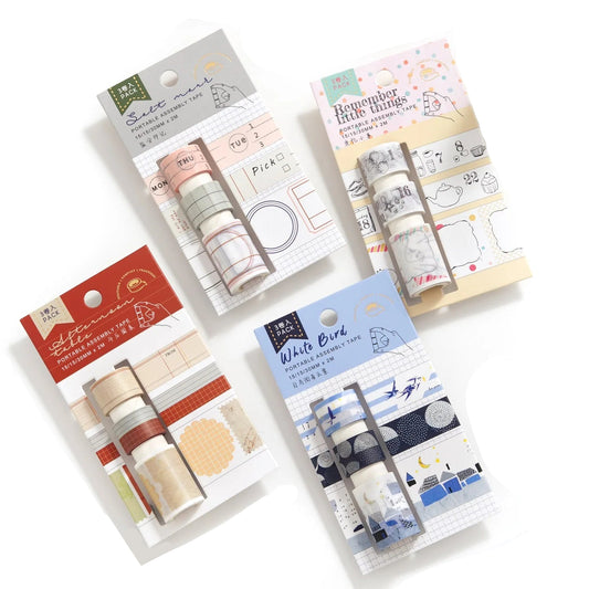 Washi Tape Roll Pack of 3