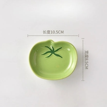 Tomato Shaped Ceramic Sauce Dish