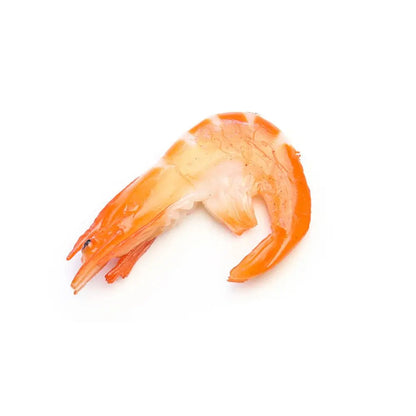Simulation PVC Prawn Keychain