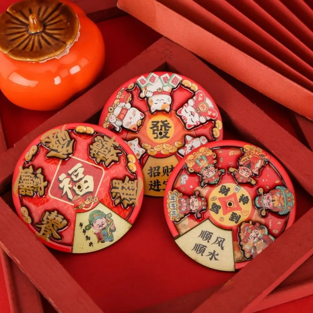 Chinese Revolving Table Refrigerator Magnet
