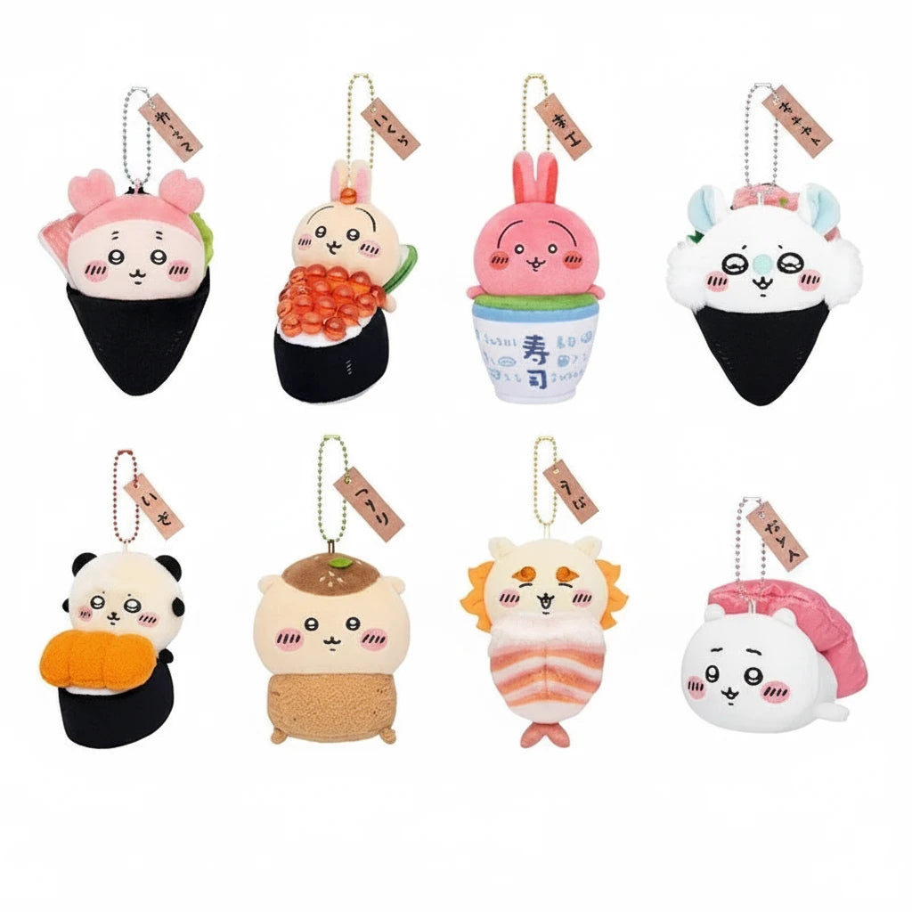 Chiikawa Sushi Plush Pendants