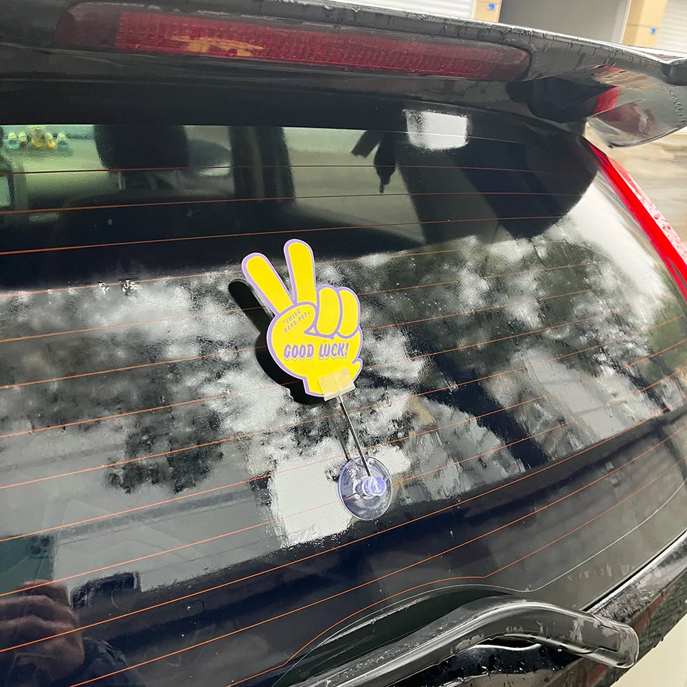 JDM “SWING HAND-POP” Lemon Scented Waving Air Freshener