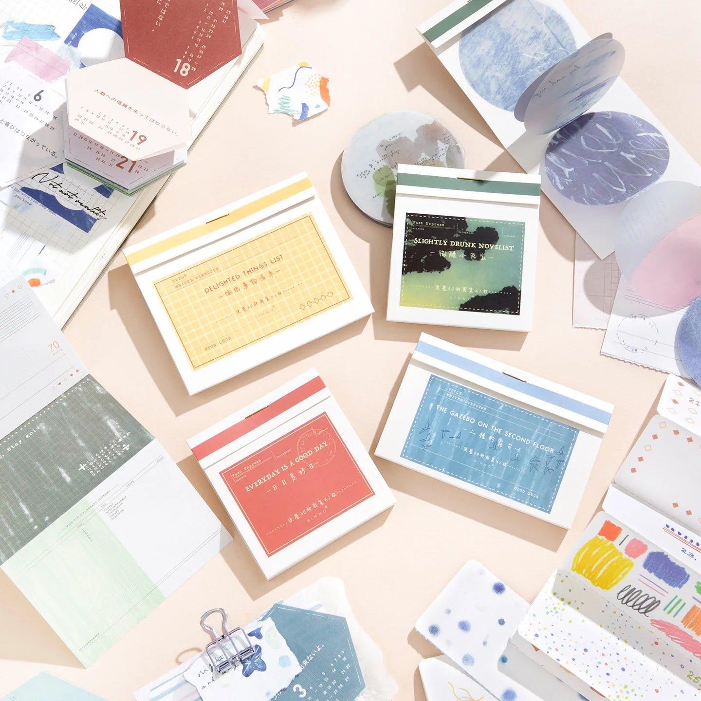 Journal GO 30 Sheet Folding Memo Pads