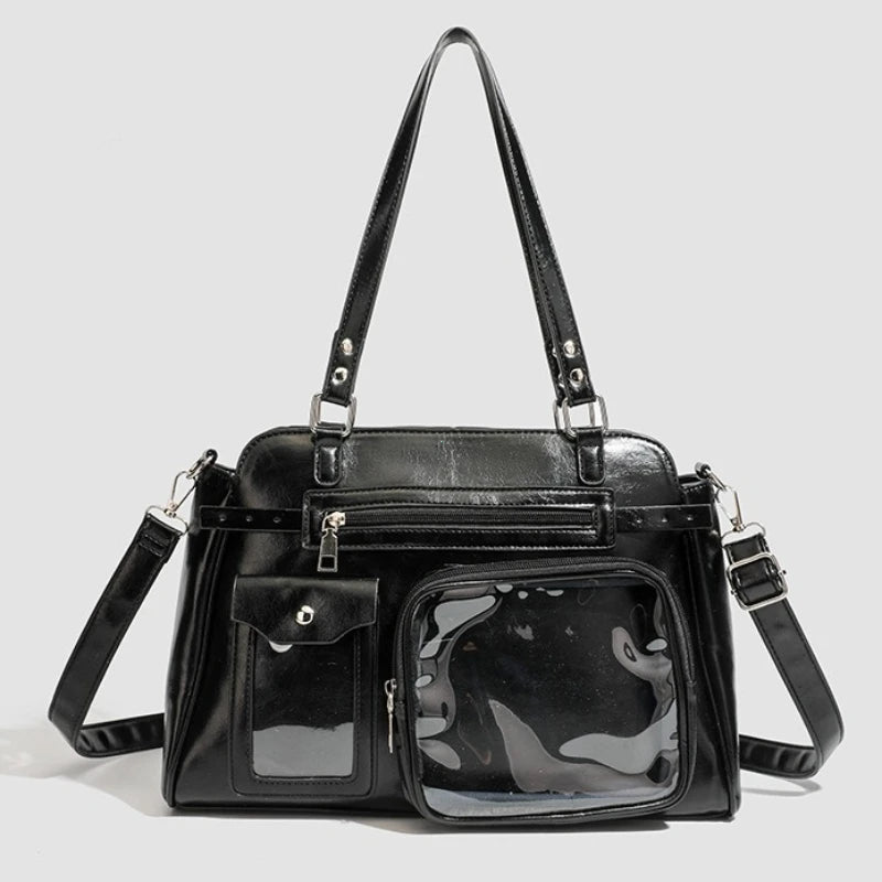 PU Leather Ita Schoolbag