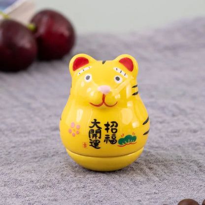 Ceramic Balancing Animal Zodiac Figures