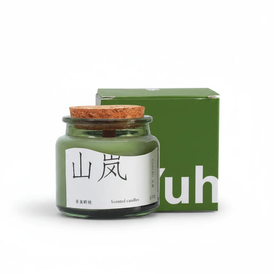 Yuhuan 山岚 (Mountain Mist) Themed Soy Wax Aromatherapy Candles