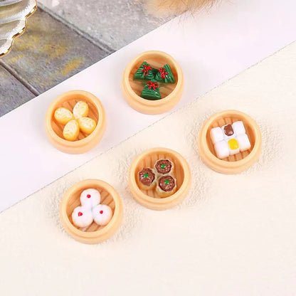 Hong Kong Steamed Cuisine Magnet Set of 5
