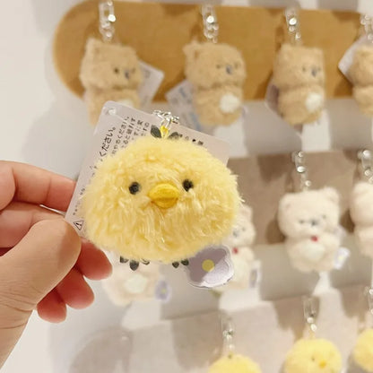 San-X Curly Rilakkuma Keychain Plush