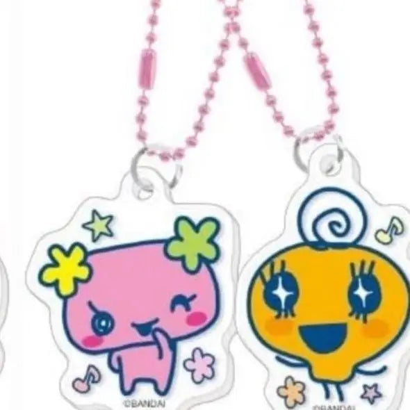 Bandai Tamagotchi Twin Acrylic Keychains