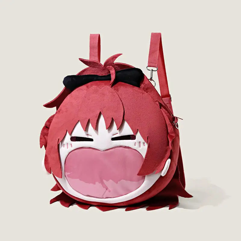 Madoka Magica Sakura Kyouko Big Mouth Ita Backpack