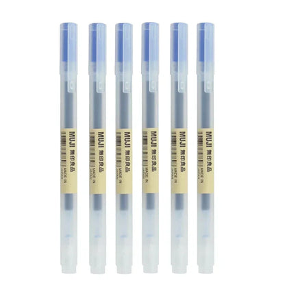 0.38 or .5mm MUJI Gel Pen Set of 6 or 8