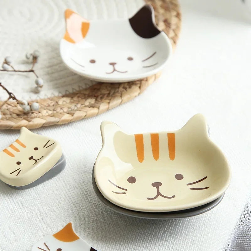 Ceramic Cat Dish